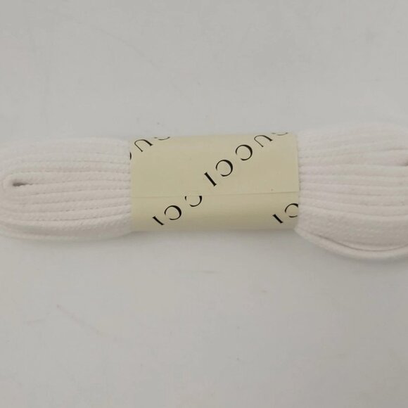 (65361-1) Gucci White Bee Runner Shoes - Size 8 Men's - Picture 2 of 15